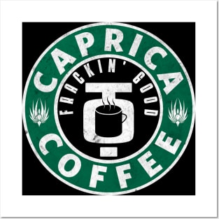 Caprica Coffee (green) Posters and Art